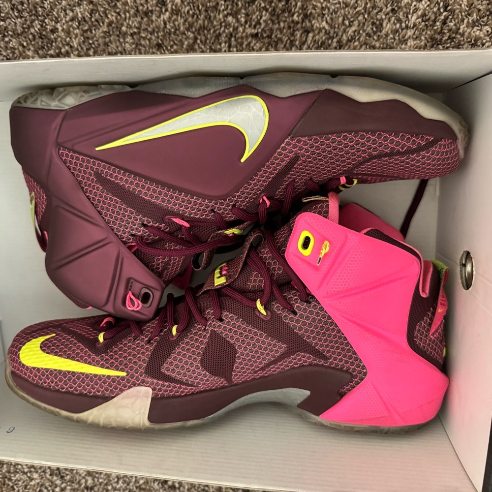 Nike LeBron XII Merlot’s